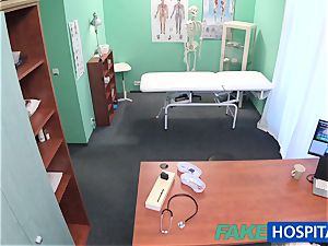 FakeHospital jaw-dropping Russian Patient needs huge rigid penis